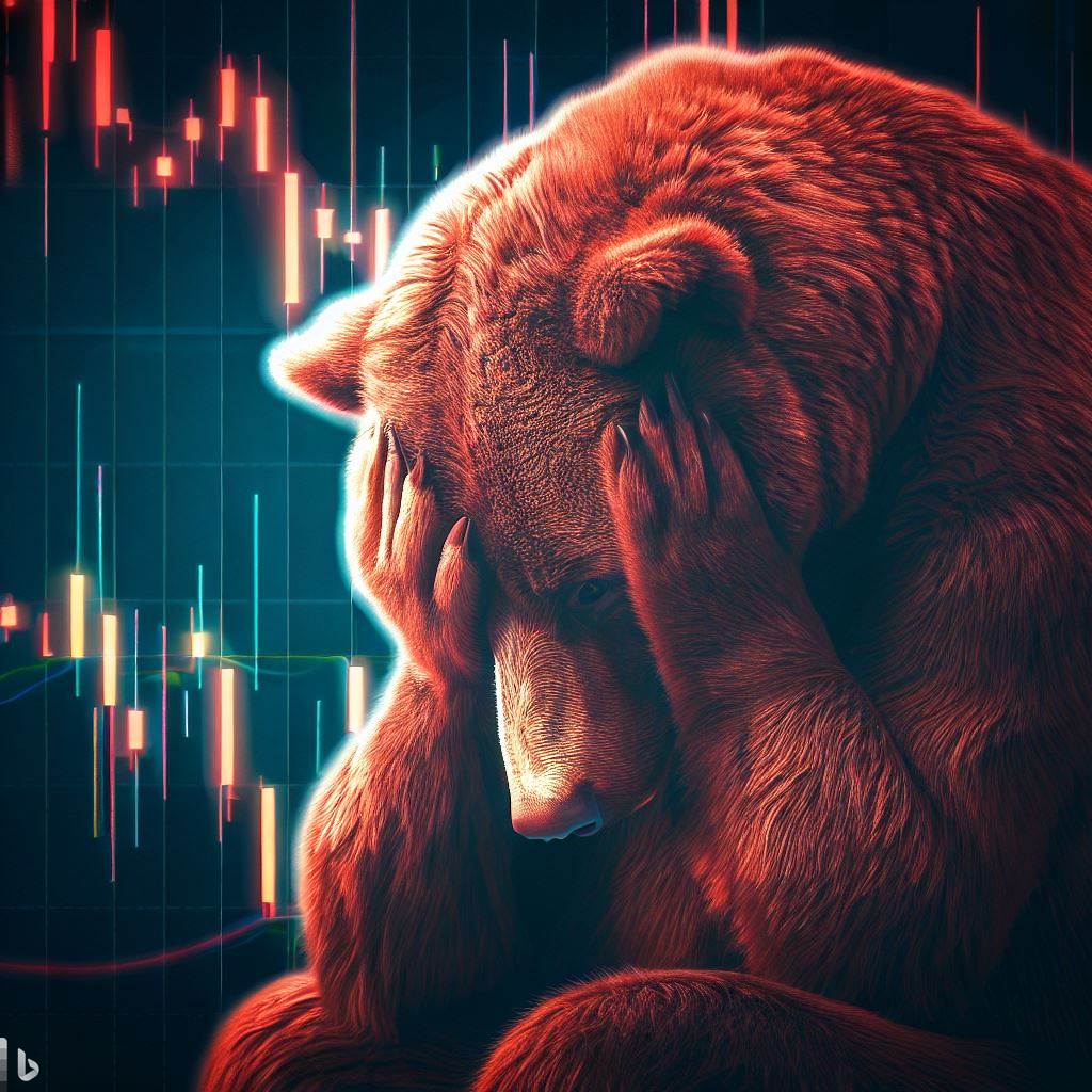 BEAR MARKET PAKISTAN STOCK MARKET PSX KSE 100 INDEX BEARISH