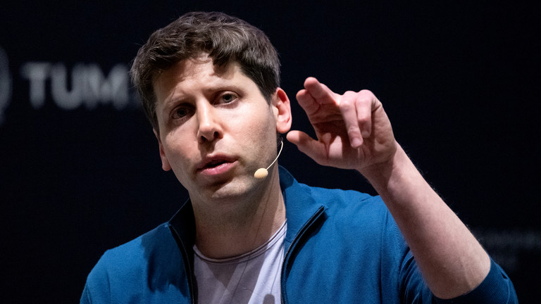 Sam Altman, chief executive officer (CEO) of OpenAI and inventor of the AI software ChatGPT.