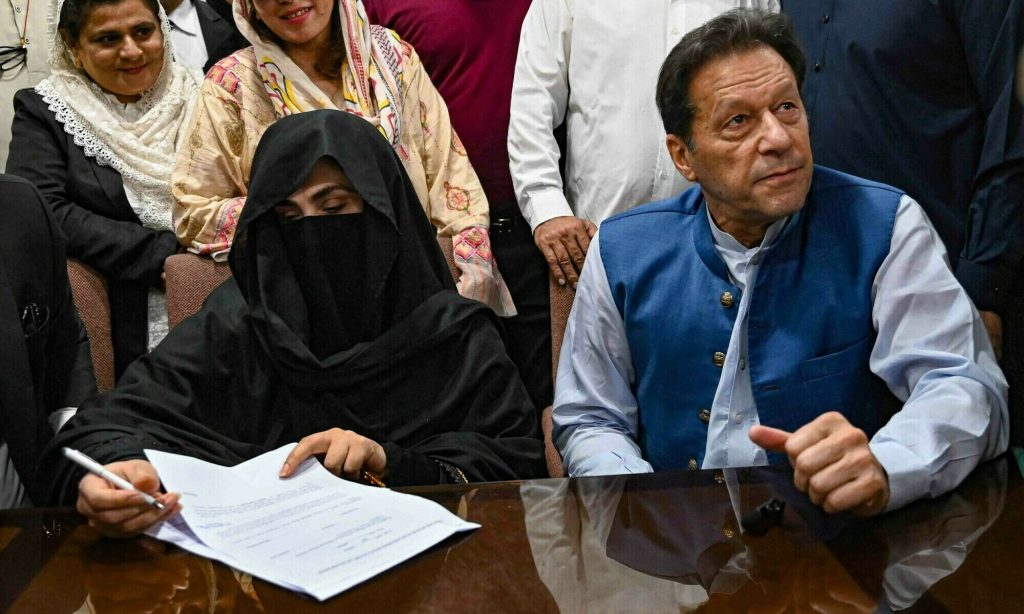 IMRAN KHAN AND WIFE BUSHRA BIBI SENTENCED TO 14 YEARS IN PRISON IN TOSHAKHANA REFERENCE
