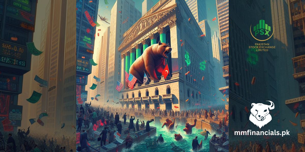 PAKISTAN STOCK MARKET - KSE100 INDEX - PAKISTAN STOCK EXCHANGE - PSX.