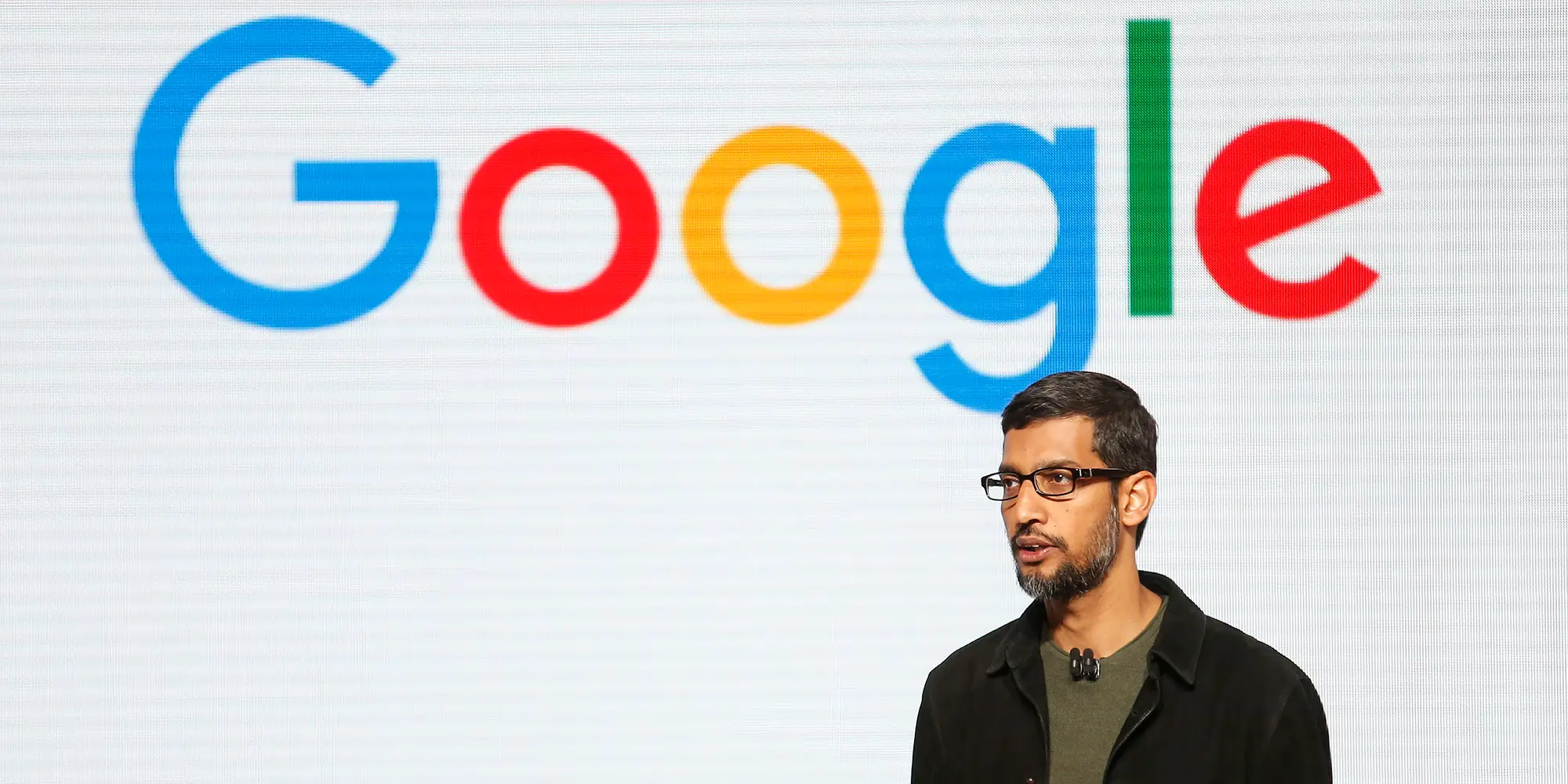 GOOGLE CEO SUNDAR PICHAI. BECK DIEFENBACH: REUTERS