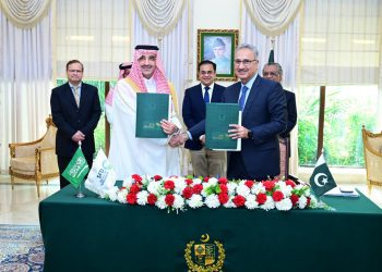 Dr. Kazim Niaz, Secretary of the Economic Affairs Division, and the Chief Executive Officer (CEO) of the Saudi Fund for Development (SFD) finalised loan agreements totalling US$107 million for two hydropower projects in Pakistan.