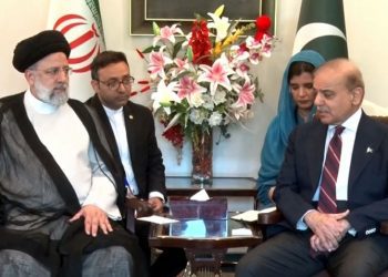 Iranian President Dr. Seyyed Ebrahim Raisi and Prime Minister Shehbaz Sharif