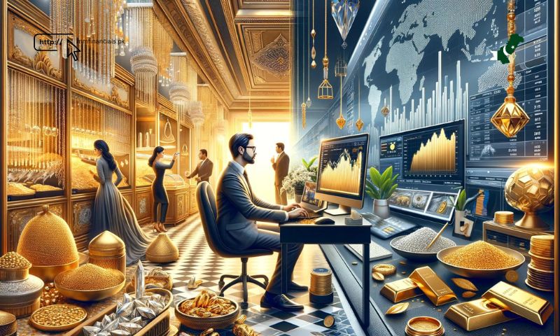 GOLD PER TOLA PRICES BEING TRADED IN PAKISTAN