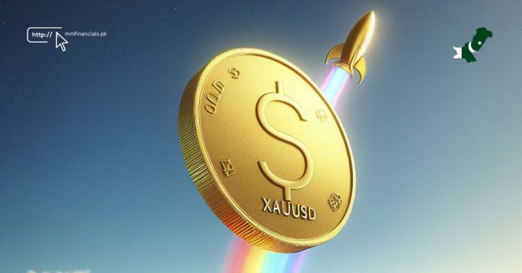 The price of gold (XAU/USD) surged to a record high