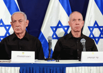 Prime Minister Benjamin Netanyahu, his defense chief