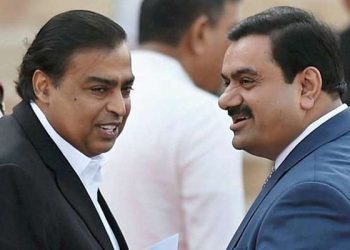 GAUTAM ADANI AND MUKESH AMBANI