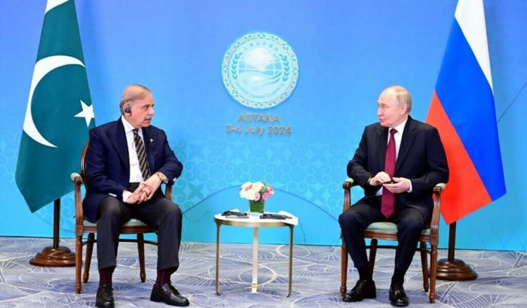 In a meeting with Russian President Vladimir Putin on Wednesday, Prime Minister Shehbaz Sharif emphasised the revival and expansion of bilateral trade between Pakistan and Russia.