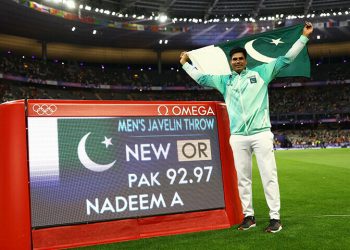 ARSHAD NADEED OLYMPIC GOLD AFTER 32 YEARS